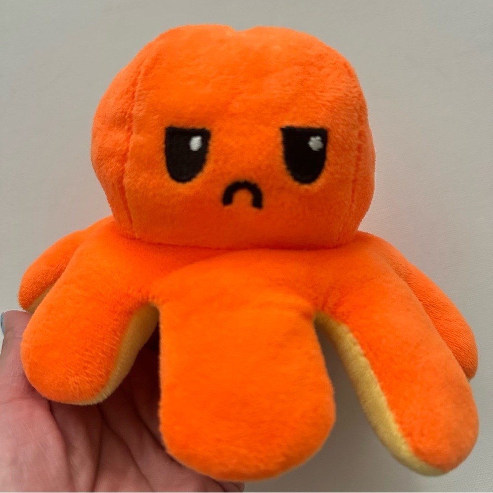 Reversible Plush Octopus - Picture 6 of 11